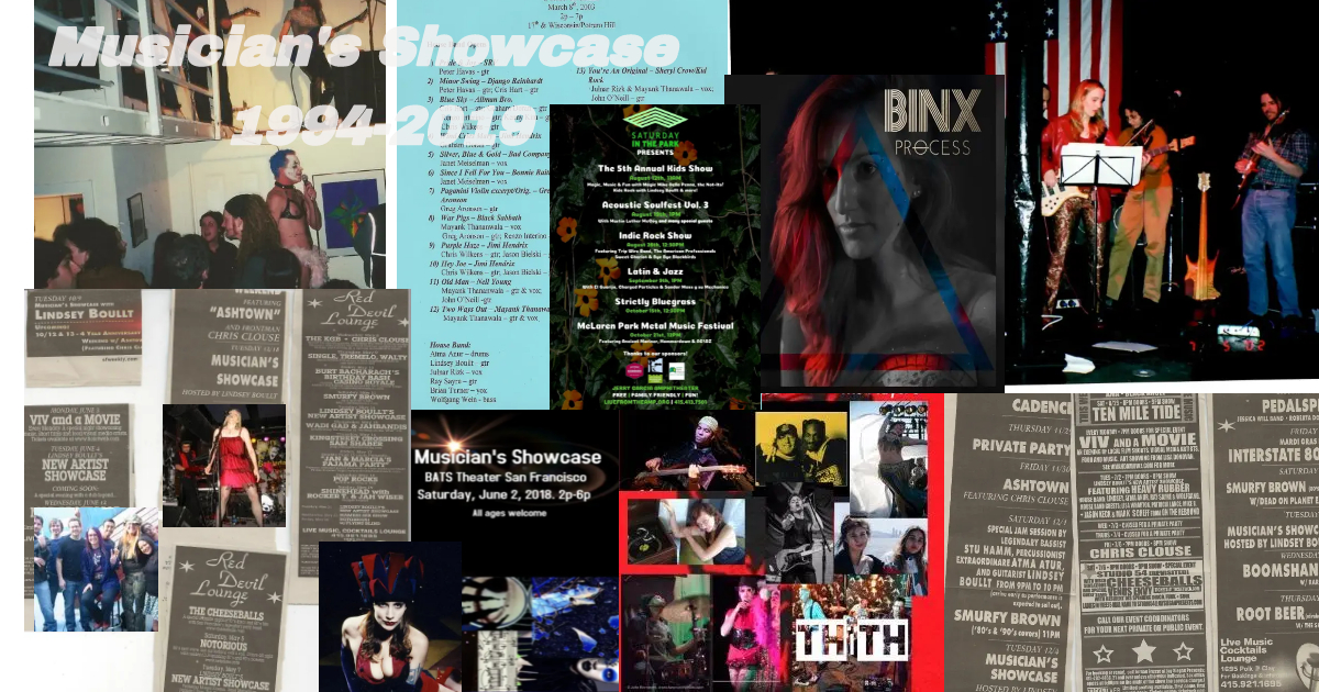 A collage of different types of flyers and posters.